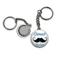 Porte clés - Votre prénom – November – Cabochon personnalisé – Badge, porte-clés, Décapsuleur