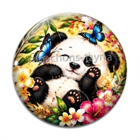 Cabochon Verre - Maman formidable- Cabochon verre ou résine