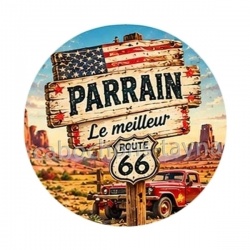 Parrain le meilleur- Cabochon verre ou résine, décapsuleur, porte clés
