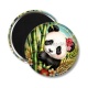 Magnet's - Panda- Cabochon verre ou résine, miroirs, porte clés