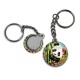 Porte clés - Panda- Cabochon verre ou résine, miroirs, porte clés