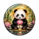 Cabochon Résine - Panda- Cabochon verre ou résine