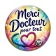Cabochon Verre - Merci docteur- Cabochon verre ou résine, décapsuleur