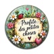 Cabochon Résine - Profite des petites choses