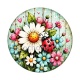 Coccinelle- Cabochon verre ou résine, miroirs, porte clés