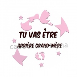 tu vas être grand mère