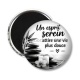 Magnet's - un esprit serein attire une vie plus douce- Cabochon verre ou résine