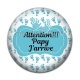 Cabochon Résine - attention papy j'arrive