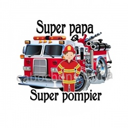 super papa super pompier