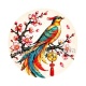 oiseaux porte bonheur