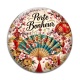 Cabochon Verre - porte bonheur