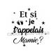 et si je t'appelais mamie