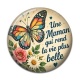Cabochon Résine - une maman qui rend la vie plus belle