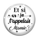 Cabochon Verre - et si je t'appelais mamie