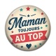 Cabochon Résine - maman toujours au top