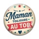 Cabochon Verre - maman toujours au top