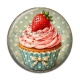 Cabochon Résine - cup cake- cabochon verre ou résine