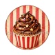 cup cake- cabochon verre ou résine