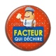 Cabochon Résine - facteur qui déchire