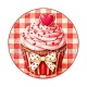 cup cake- cabochon verre ou résine