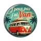Cabochon Résine - j'peux pas j'ai van