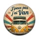 Cabochon Résine - j'peux pas j'ai van