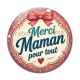 Cabochon Verre - merci maman pour tout