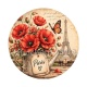 Paris tour Eiffel- cabochon en verre ou en résine- pendentif