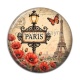 Cabochon Résine - Paris tour Eiffel- cabochon en verre ou en résine- pendentif