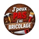 cabochon j'peux pas j'ai bricolage- pendentif