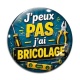 Cabochon Verre - j'peux pas j'ai bricolage- Plusieurs supports au choix