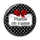 Cabochon Résine - mamie on t'aime