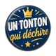 Cabochon Résine - tonton qui déchire- cabochon verre ou résine, décapsuleur