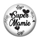 Cabochon Résine - super mamie