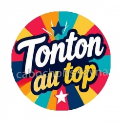 tonton au top- cabochon verre ou résine, décapsuleur
