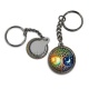 Porte clés - arbre de vie- cabochon verre ou résine, porte clé, magnet, miroir
