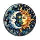 Cabochon Résine - soleil lune