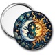 Miroir de poche - soleil lune