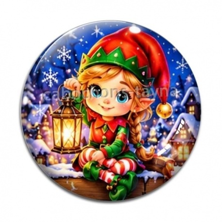 Cabochon Verre - lutin- cabochon verre ou résine- pendentif cabochon