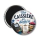 Magnet's - une caissière qui déchire-- cabochon verre ou résine, miroir