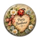 Cabochon Résine - porte bonheur- cabochon verre ou résine, miroir