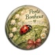 Cabochon Résine - porte bonheur- cabochon verre ou résine, porte clé