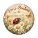Cabochon Verre - porte bonheur- cabochon verre ou résine, pendentif