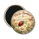 Magnet's - porte bonheur- cabochon verre ou résine, pendentif