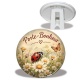Trépied - porte bonheur- cabochon verre ou résine, pendentif