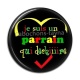 Cabochon Résine - je suis un parrain qui déchire