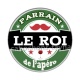 Parrain le roi de l'apéro- Cabochon verre ou résine, porte clés