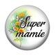 Cabochon Résine - super mamie