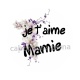 je t'aime mamie