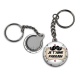 Porte clés - je t'aime parrain- cabochon verre ou résine, pendentif